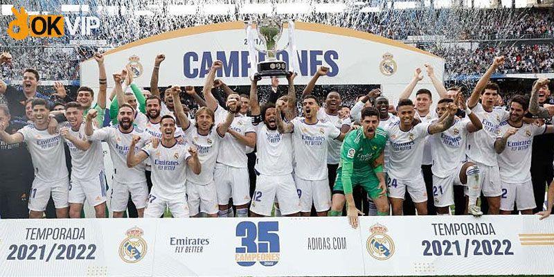 Real Madrid lập kỷ lục với 35 lần đăng quang