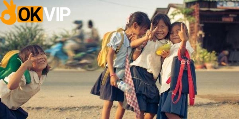 OKVIP và chương trình giúp đỡ người dân Campuchia