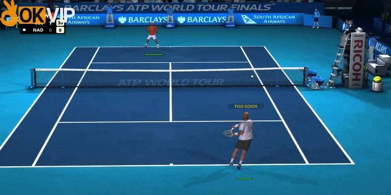 Game tennis online Top Spin 4