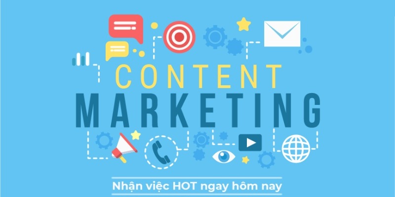 Nội dung công việc vị trí content marketing online